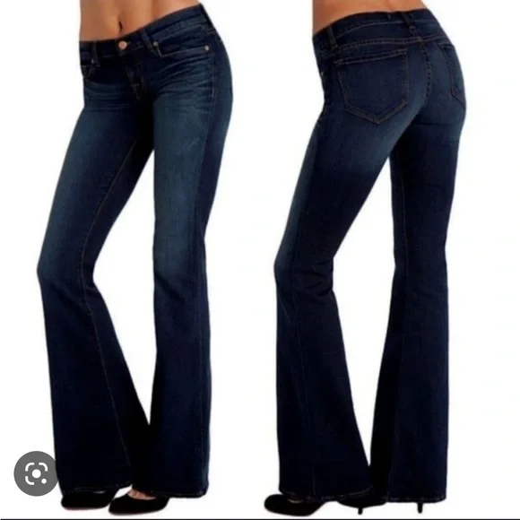 J Brand Babe Flare Leg Stretch Jeans 28 - Picture 2 of 16